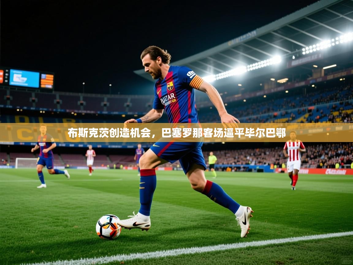 布斯克茨创造机会，巴塞罗那客场逼平毕尔巴鄂  第2张